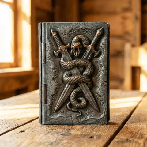 Gothic Serpent Dagger Book Box