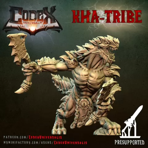 Pike attack, Lizardfolk by Codex Universalis