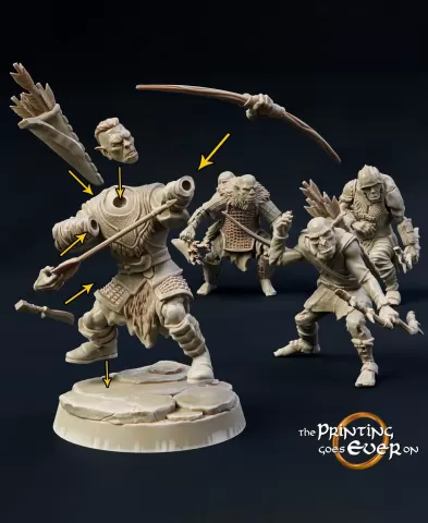 Modular Orc Archers