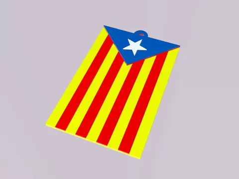 Estelada Keychain
