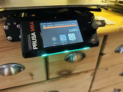 Prusa MK4/XL Better LED Status Bar