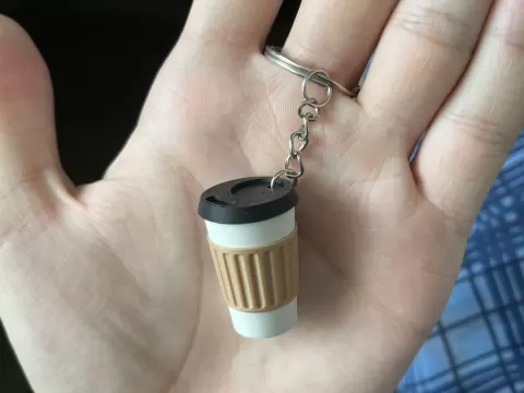 MiniBrew – Coffee Cup Keychain - NO AMS