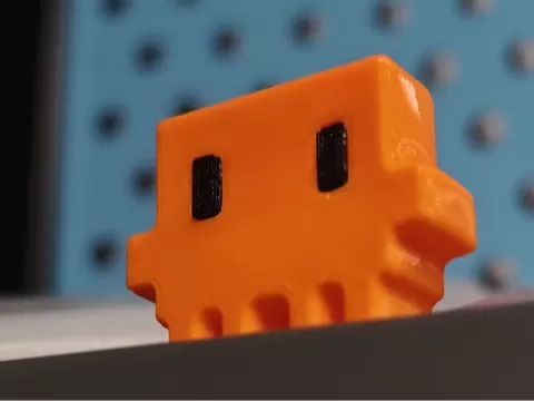PEBA Claude Code Mascot - Squeak