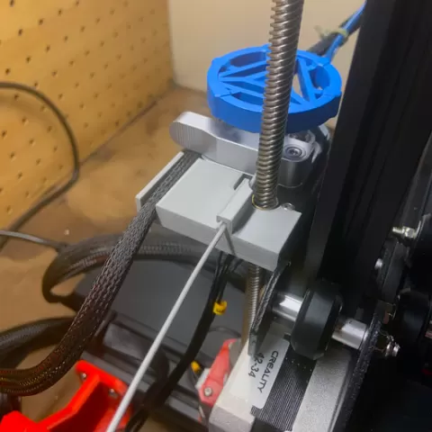 Filament Guide w/Extruder Cable Clip