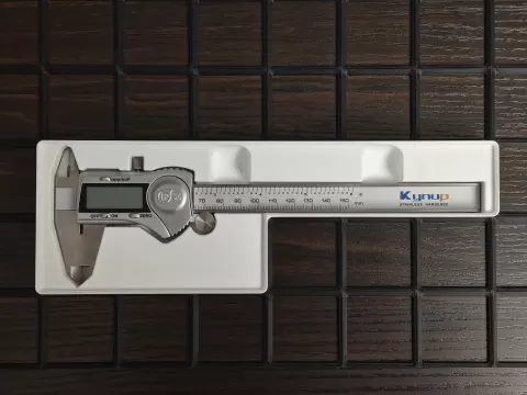 Caliper Gridfinity Holder (for Kynup Digital Measurement Tool)