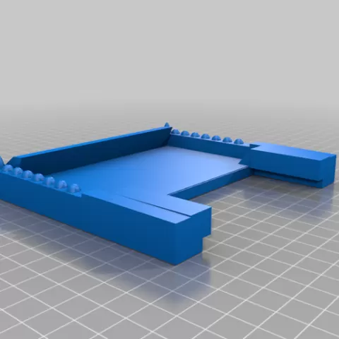 Short Tardis Dice Tower Tray