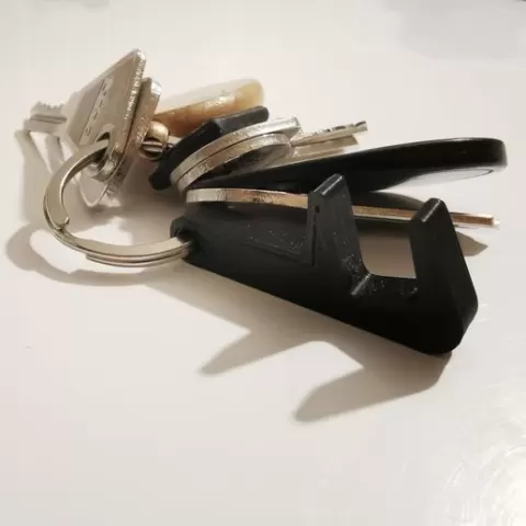 Portable key ring holder