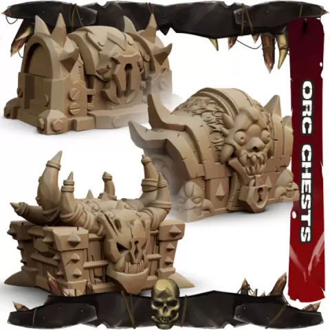 Orc Chests by RocketPigGames