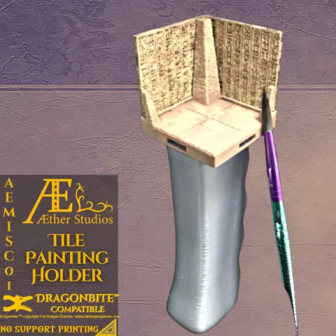 AEMISC01 - Tile Painting Holder by Aether Studios