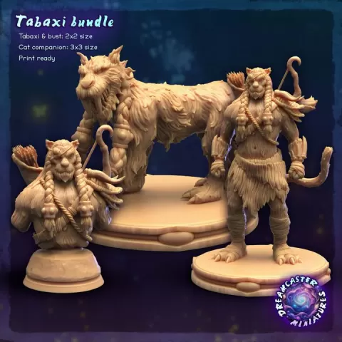 Tabaxi bundle by Dreamcaster