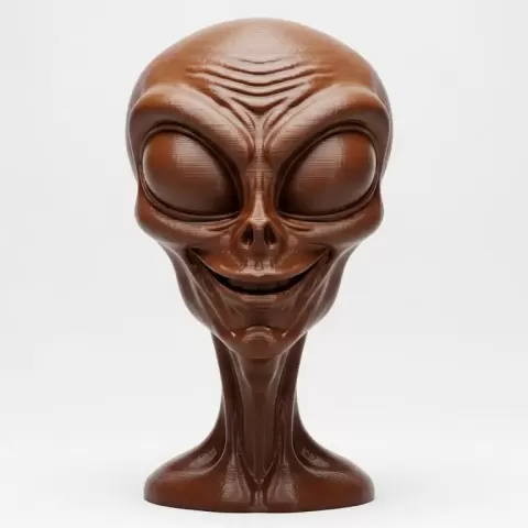 alien head - Max 3d print