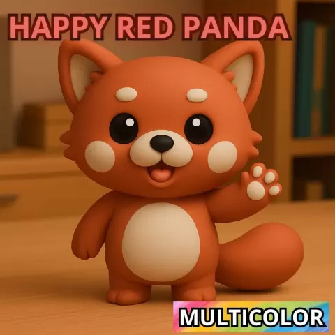Happy Red Panda - NicoToons