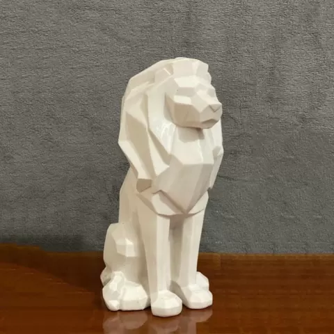 Low Poly Lion FREE - rexer 3d