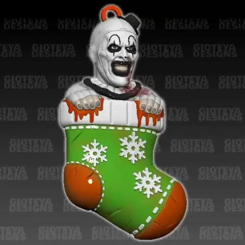 Xmas Socks Terrifier - Gioteya Designs