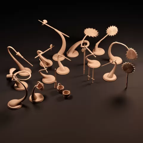 Animated Weapons and Objects by Making Tlon
