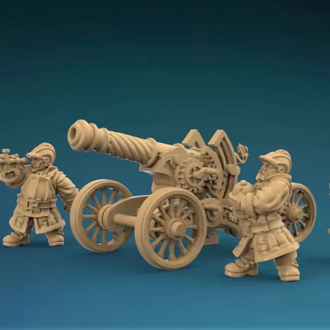Dwarf Canon by Herospawnspot