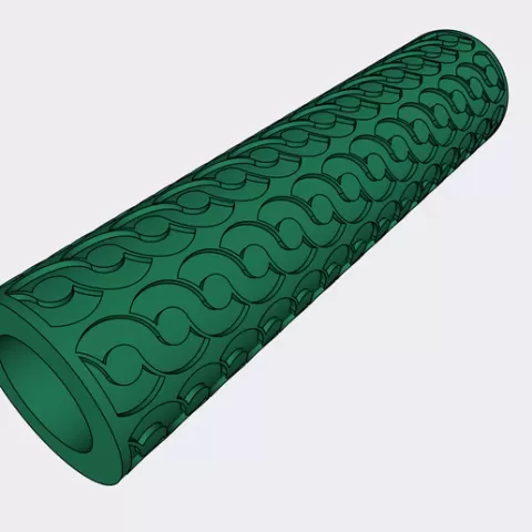 POLYMER CLAY BRAIDED ROLLER