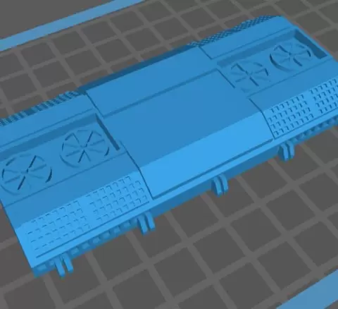 Air Conditioner HO 1:80 scale