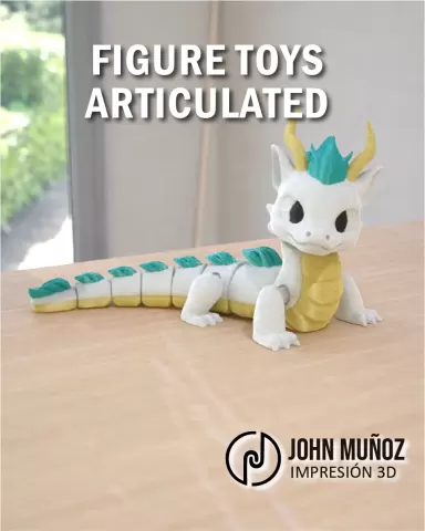 Baby Haku Fairy Tail – Articulated Flexi Fidget Toy Dragons of Legend