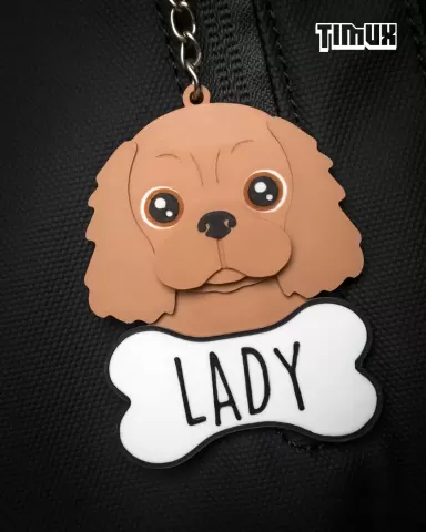 COCKER SPANIEL KEYCHAIN SET