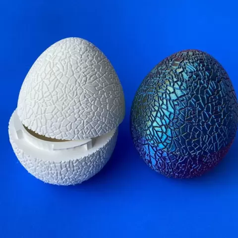 Dinosaur Egg: Crack Egg Box - Cylix3D