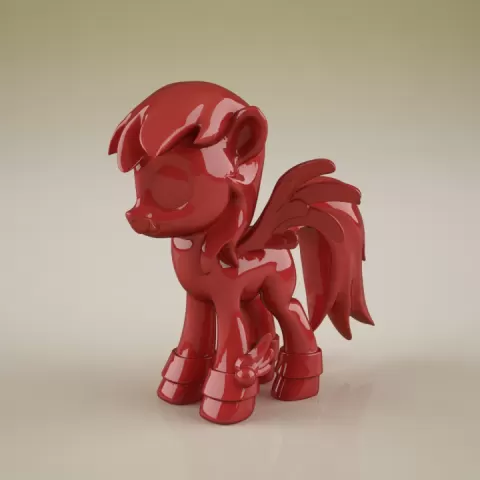 Winged pony by Crosslances