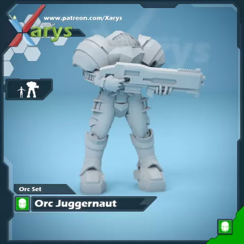 Orc Juggernaut by Xarys Games