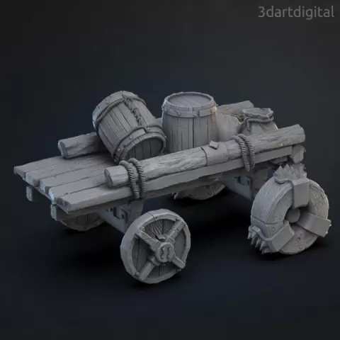 Smuggler's Wagon· by 3dartdigital