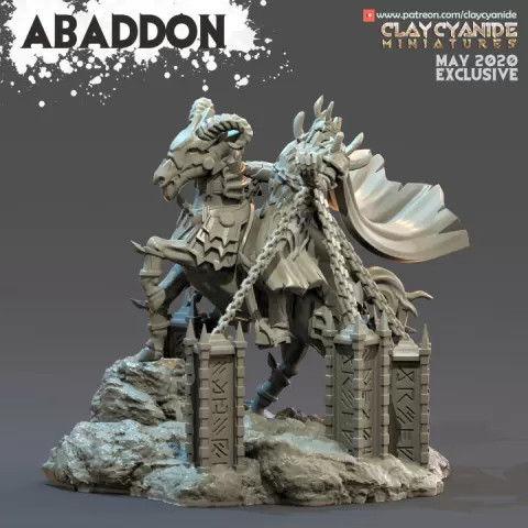Abaddon by Clay Cyanide Miniatures