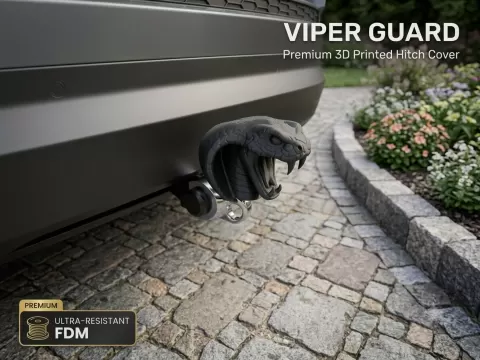 Viper Guard Cobra Trailer Hitch Cover