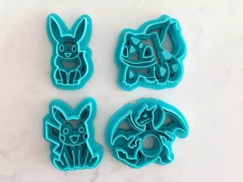 anime clay cutters | cartoon
