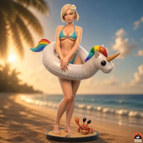 Beach babe