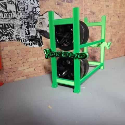 YOKOMO DRIFT TIRE RACK