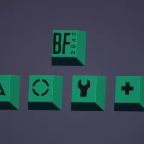 Battlefield 2042 Keycaps