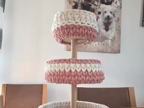 Häkelboden Etagere klein