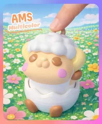 Hatching Little Sheep Easter Clicker (Multicolor)