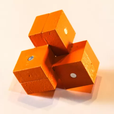 3 Cube Puzzle by Mark Ingle