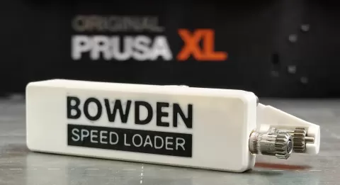 Bowden Speed Loader for Prusa XL and CORE One and similar for loading filament