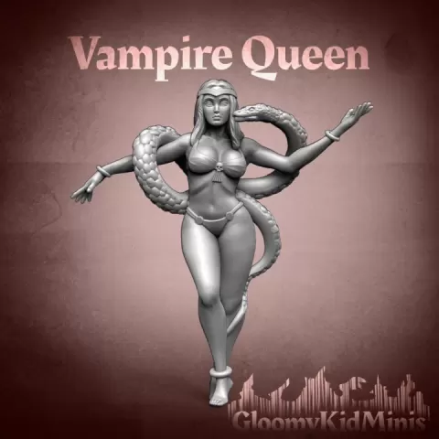 Vampire Queen by GloomyKidMinis