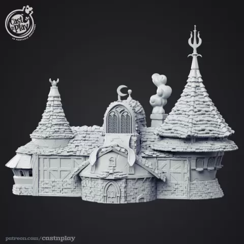 Wizard's Guild - Terrain by Cast n Play