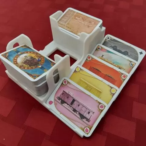 Ticket to Ride Card Trays for USA and Europe, and many of the expansions