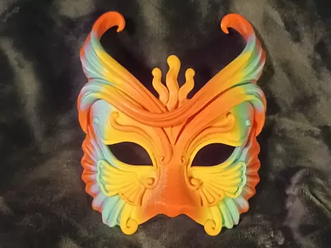 Mask of the Coralwind / Wall Art