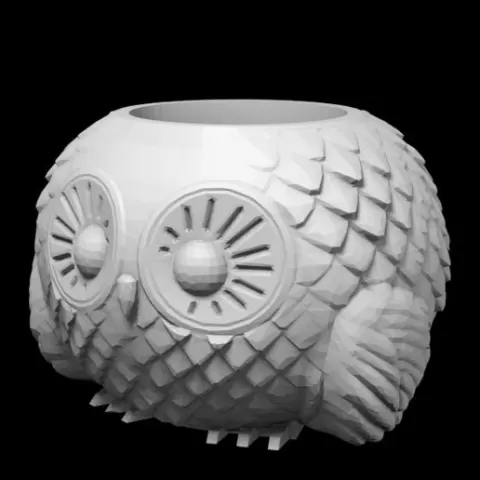 Owl pot