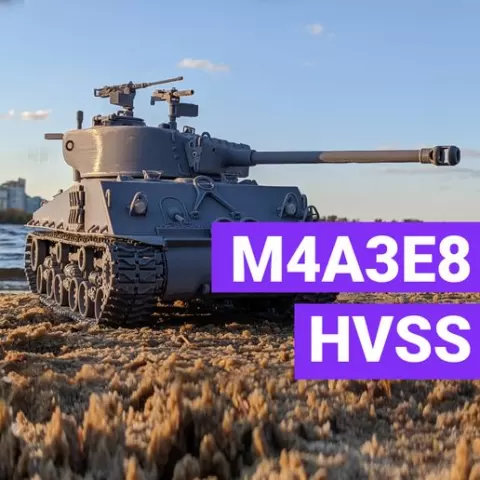 M4A3E8 HVSS "Fury"