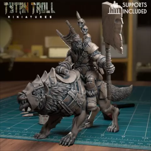 Orc Rider - [Pre-Supported]
