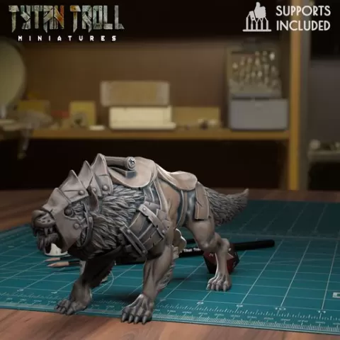 Wolf Orc Mount - [Pre-Supported]