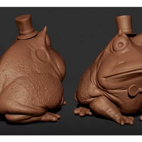 Dapper Frog by Matthew Kean