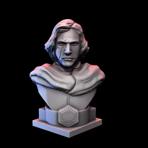 Kylo Ren bust by Wekster