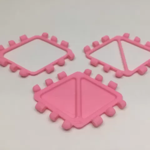 rhombus polypanel by Ethan Bender