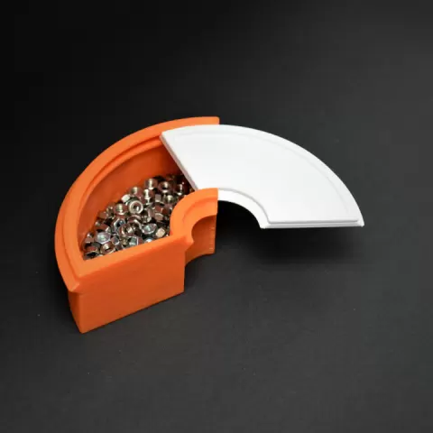 Arc Box with Sliding Lid by Clockspring
